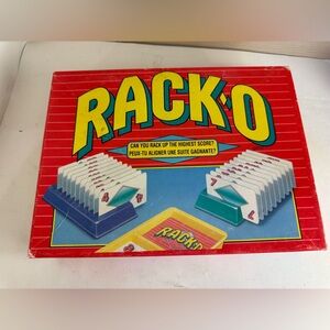 Rack-O Card Game 1992 Complete